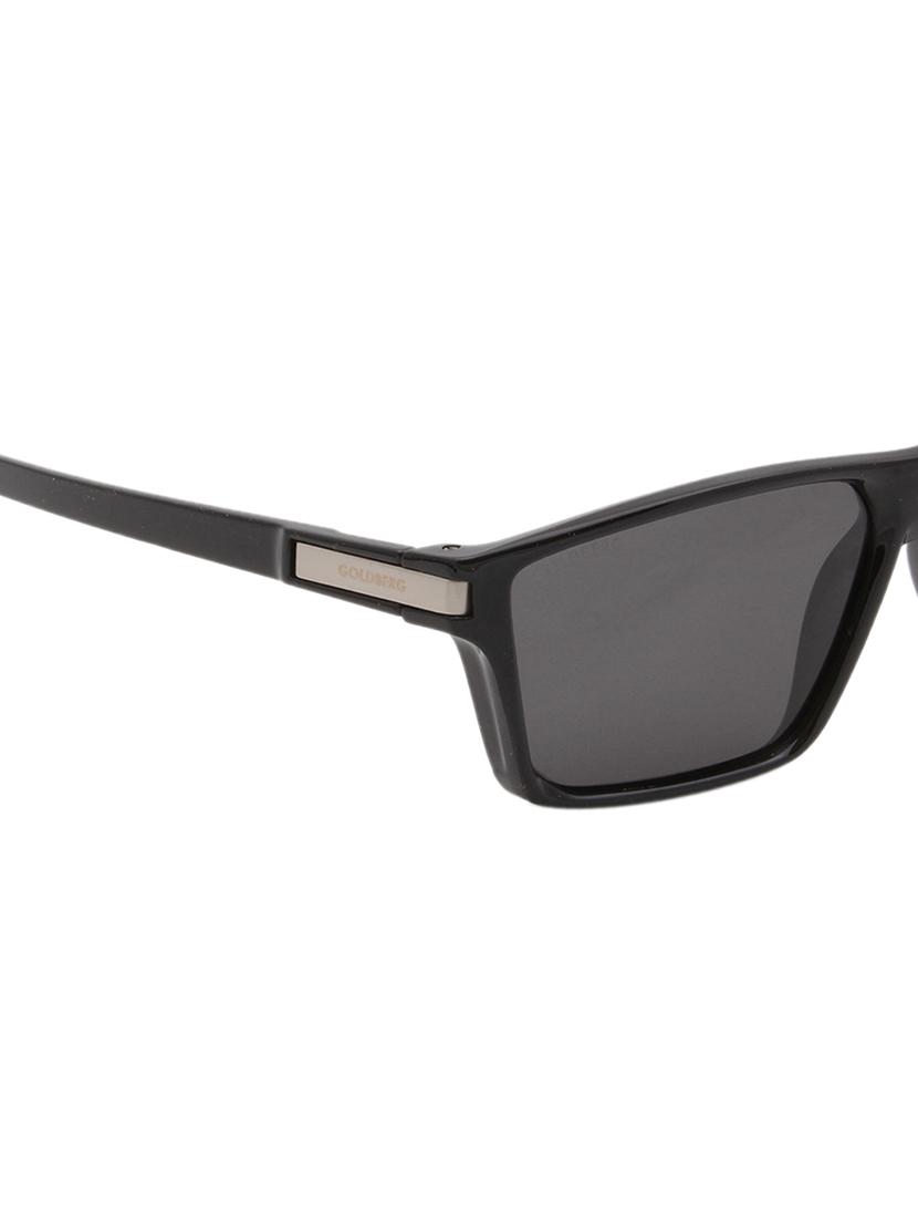 gold berg black lens & wayfarer sunglasses with uv protected lens - 21998704 - Standard Image - 4