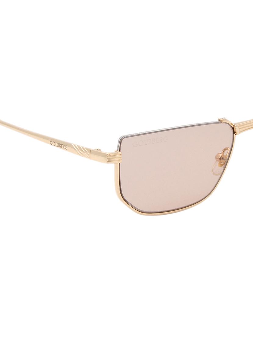 ted smith unisex black premium metal sunglasses with polarized lenses. - 21998708 - Standard Image - 4