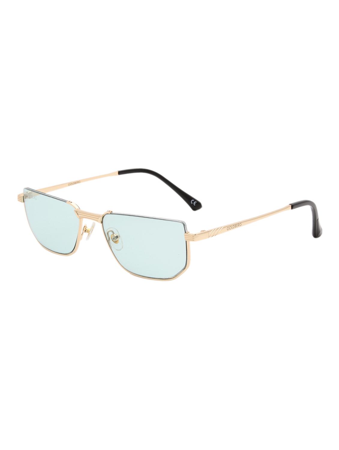 ted smith unisex black premium metal sunglasses with polarized lenses. - 21998709 -  Standard Image - 1