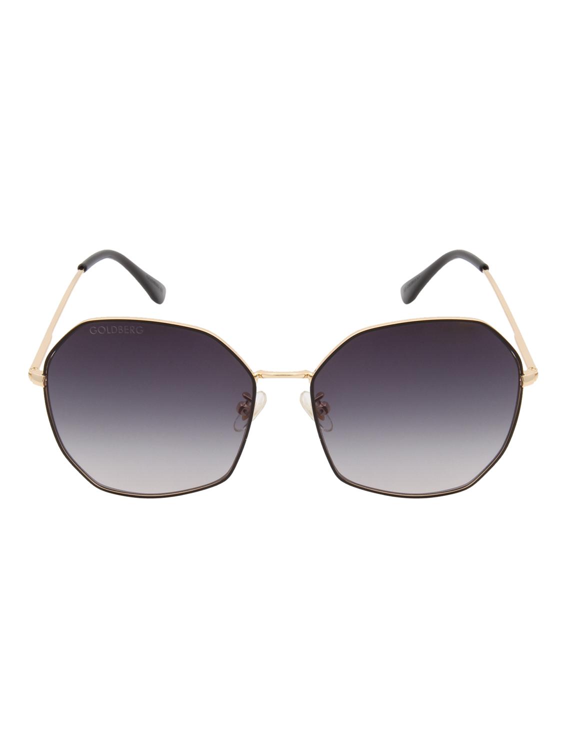 ted smith unisex black premium metal sunglasses with polarized lenses. - 21998710 -  Zoom Image - 0