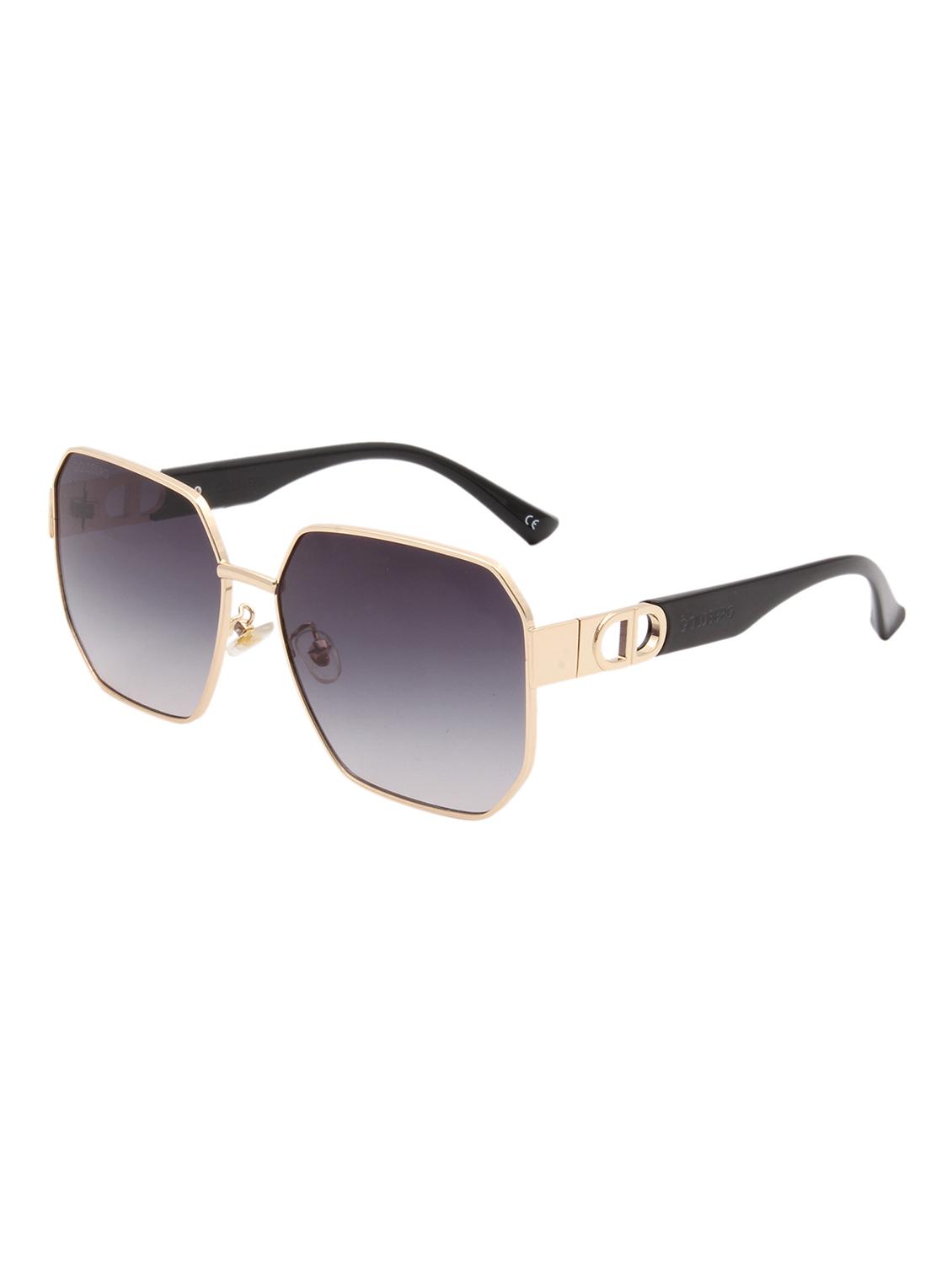 ted smith unisex blue premium metal sunglasses with polarized lenses. - 21998714 -  Standard Image - 1