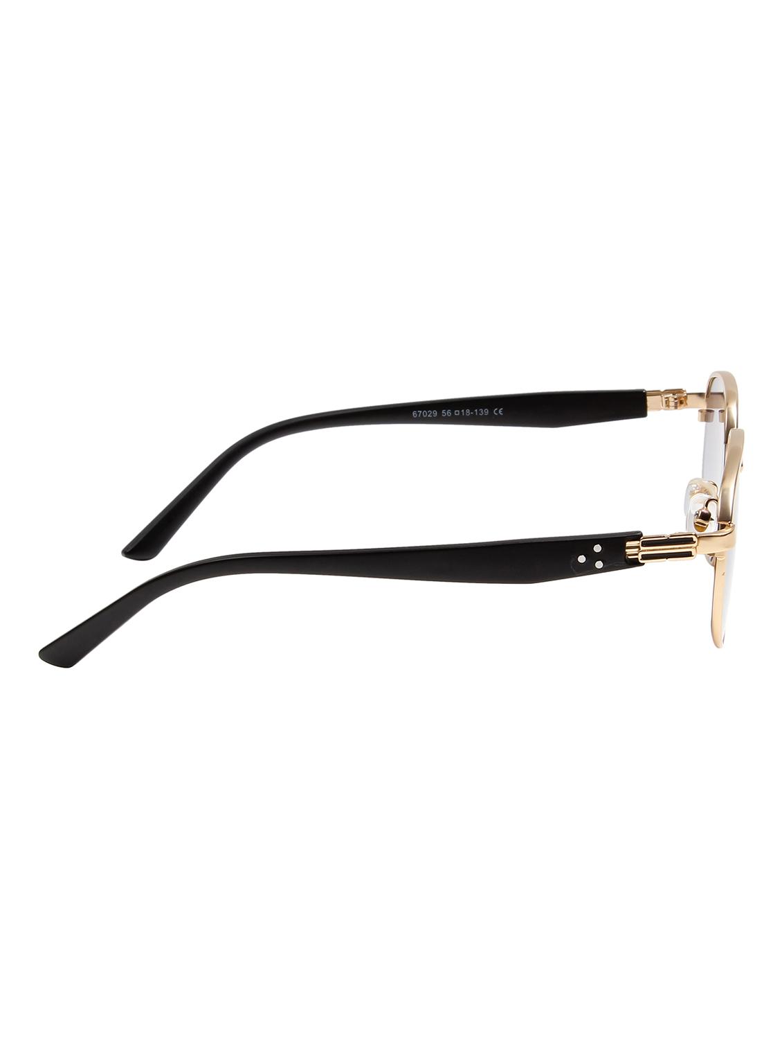 ted smith unisex aesthetic-bold gold-purple aviator sunglasses with uv protected lens - 21998736 - Standard Image - 4