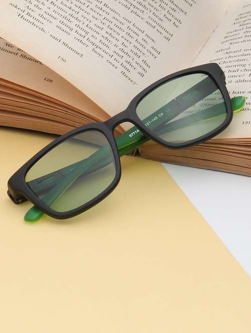 ted smith unisex aesthetic-brat green sports sunglasses with polarized lens - 21998741 -  Standard Image - 0