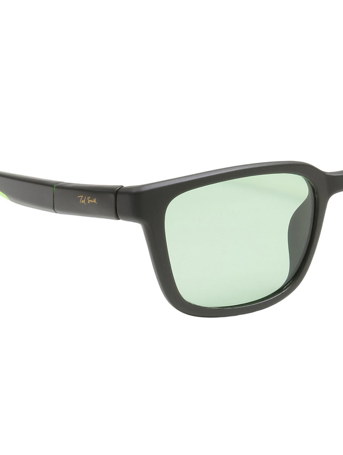 ted smith unisex aesthetic-brat green sports sunglasses with polarized lens - 21998741 - Standard Image - 4