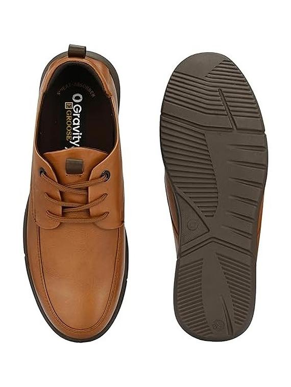 egroose men's 0 gravity genuine leather premium quality derby - 21998746 - Standard Image - 4