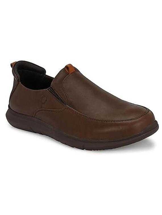 egroose men's 0 gravity genuine leather premium quality loafer shoes - 21998753 -  Standard Image - 1