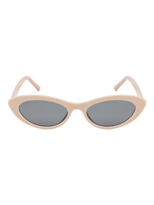 gold berg unisex black lens & white cateye sunglasses with uv protected lens - 21998762 - Standard Image - 0