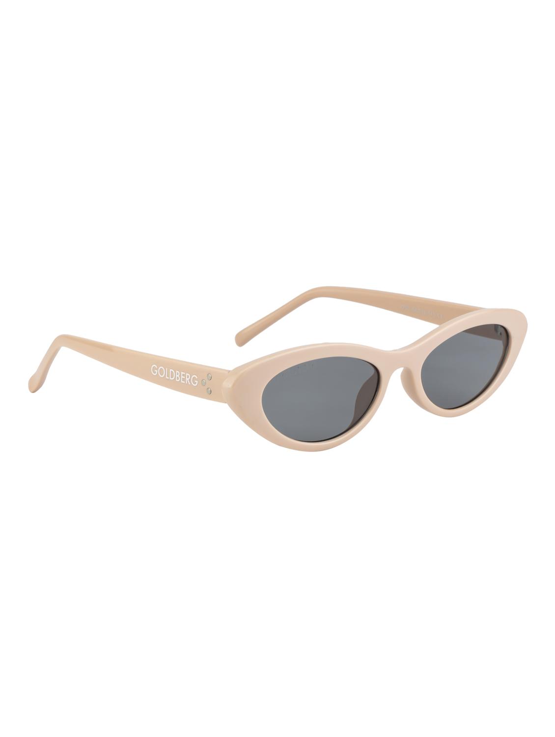 gold berg unisex black lens & white cateye sunglasses with uv protected lens - 21998762 - Standard Image - 1