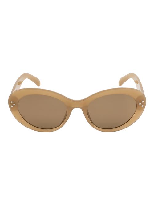 brown cat eye sunglasses with uv protection - 21998765 -  Standard Image - 0