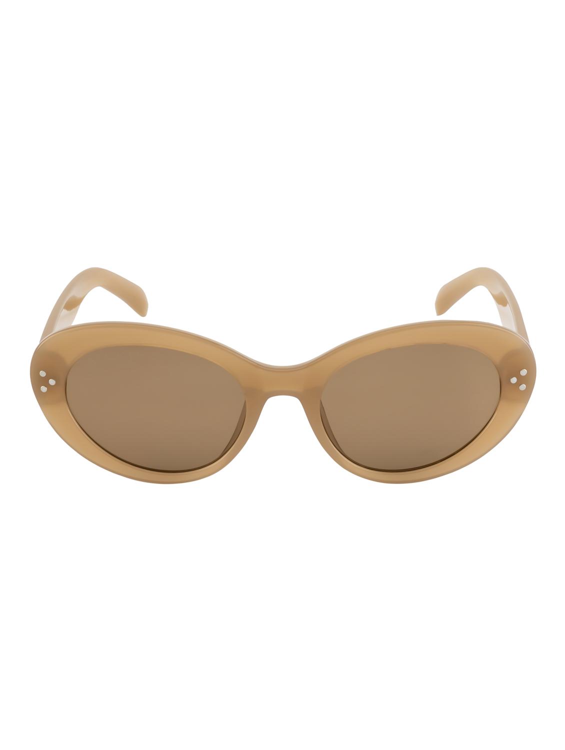 brown cat eye sunglasses with uv protection - 21998765 -  Zoom Image - 0