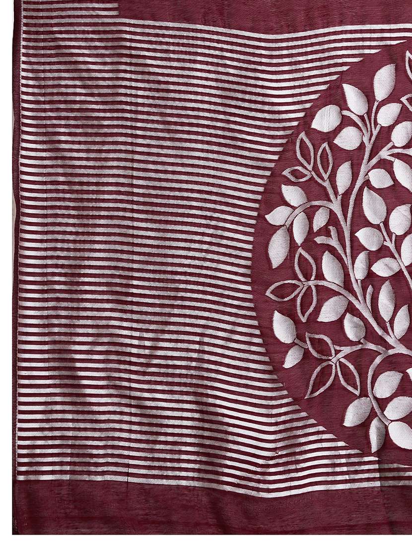 women self design bordered saree with blouse - 21998799 - Standard Image - 4