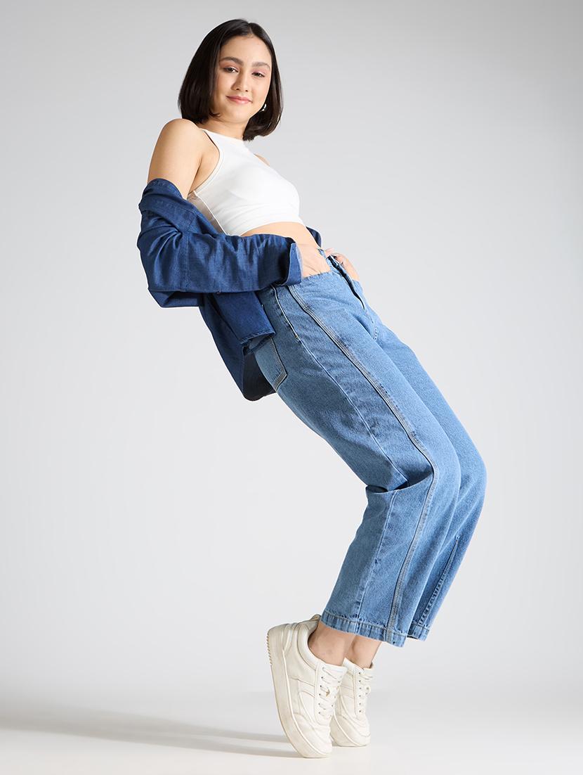 blue denim jeans - 21998825 - Standard Image - 4