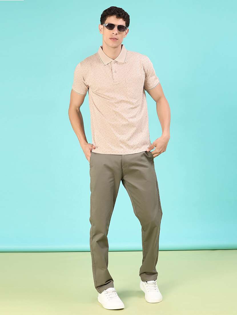 men printed short sleeve regular fit polo t-shirt - 21999069 -  Standard Image - 4