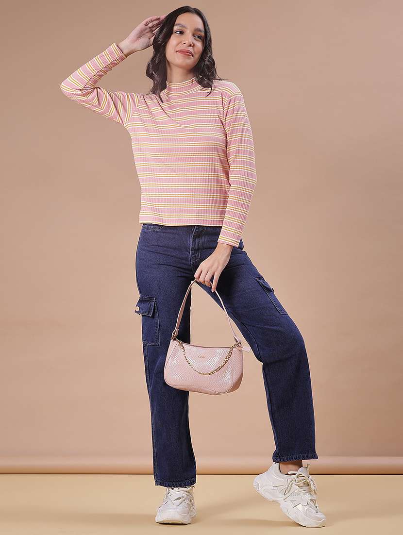 women striped long sleeve t-shirt - 21999164 -  Standard Image - 4