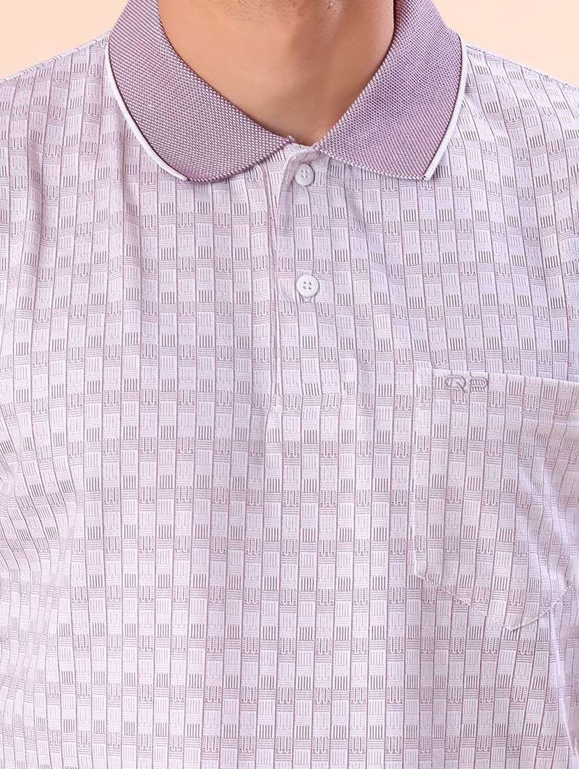 men printed short sleeve regular fit polo t-shirt - 21999280 -  Standard Image - 4