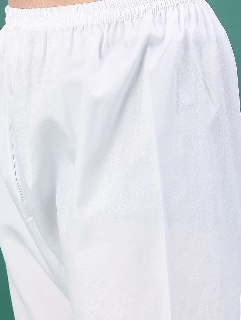 men long sleeve kurta and pyjama set - 21999364 -  Standard Image - 4