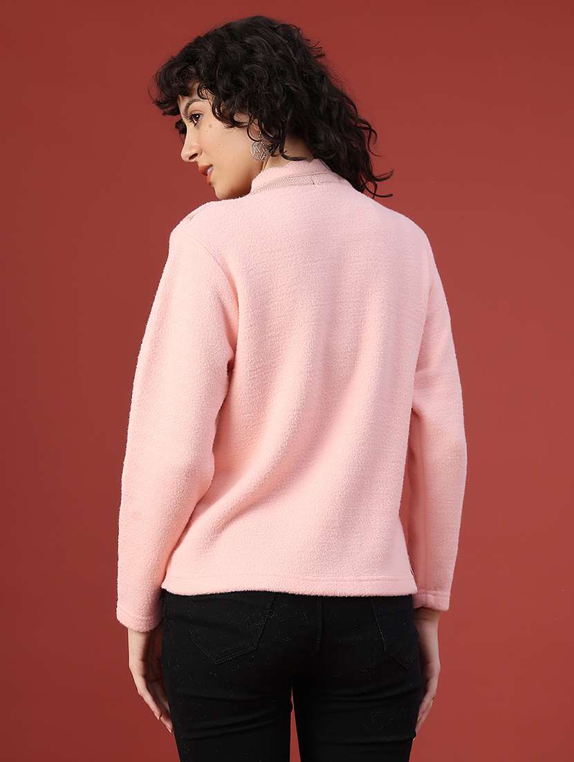 women self design long sleeve cardigan - 21999424 -  Standard Image - 4