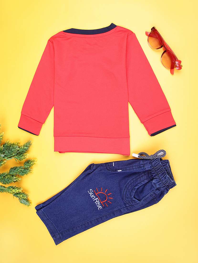 kids self design full length co-ord set - 21999454 -  Standard Image - 1