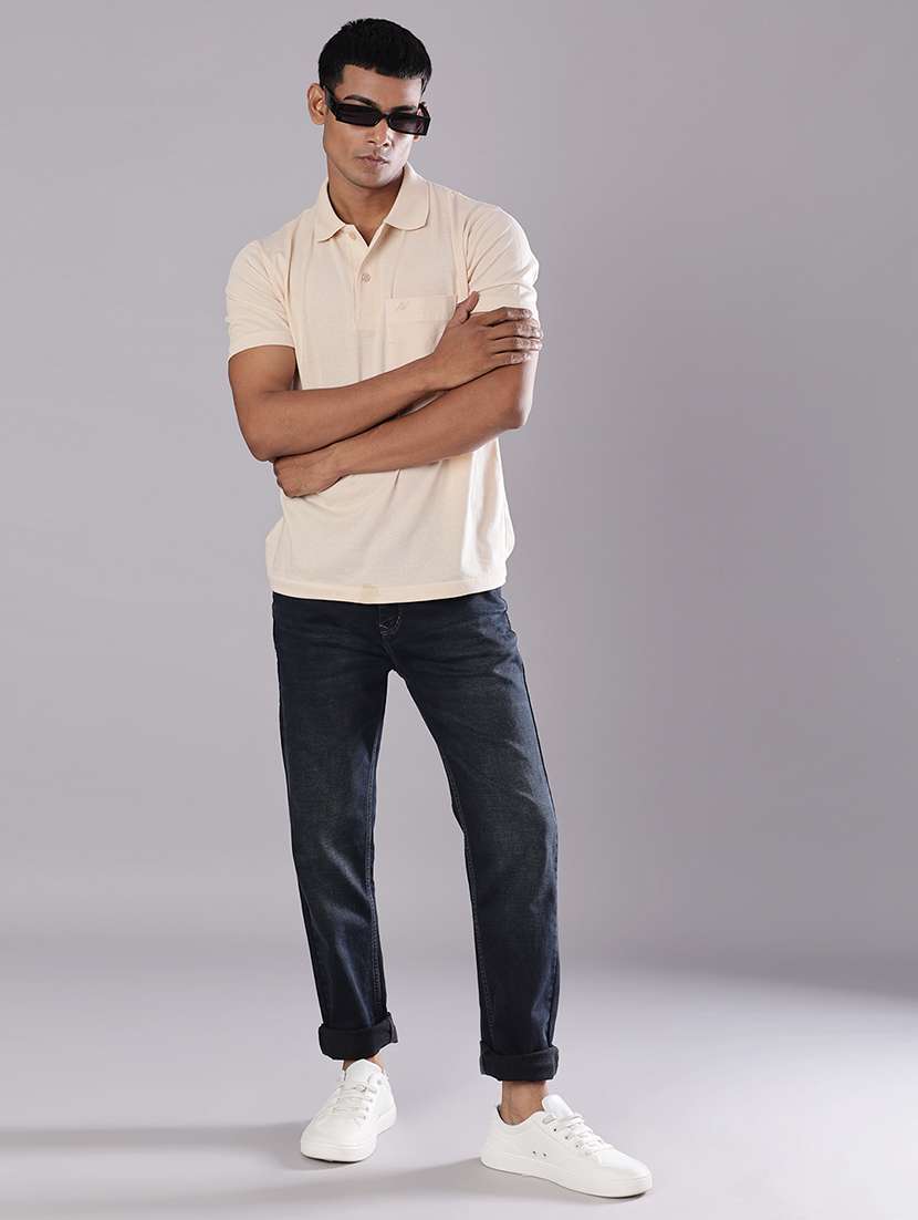 men washed mid rise full length jeans - 21999497 -  Standard Image - 4