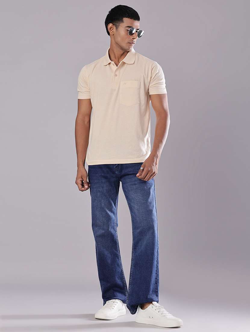 men washed mid rise full length jeans - 21999498 -  Standard Image - 4