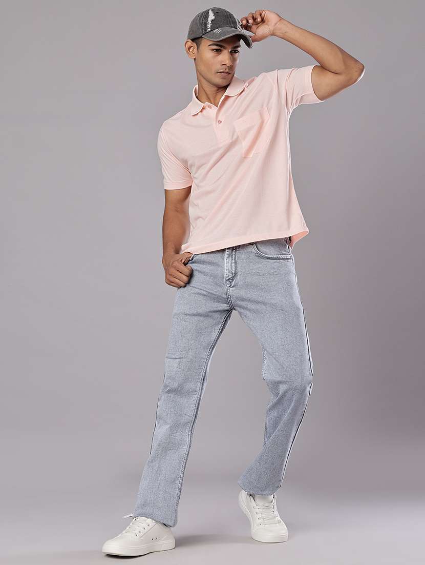 men washed mid rise full length jeans - 21999502 -  Standard Image - 4