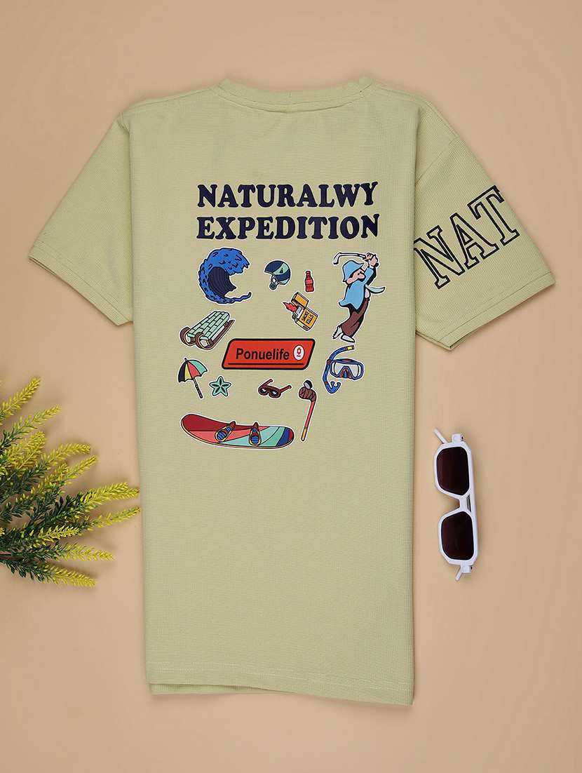 boys printed short sleeve t-shirt - 21999757 -  Standard Image - 1