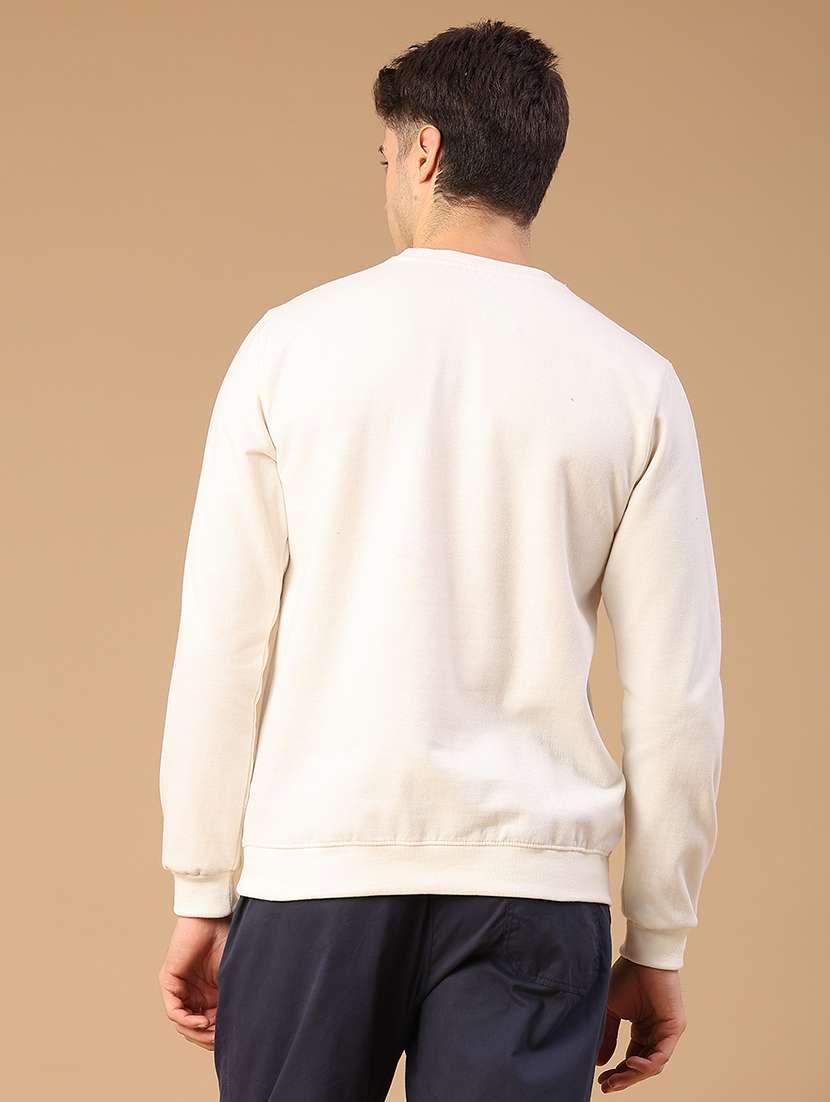 men printed long sleeve regular fit sweatshirt - 21999852 -  Standard Image - 4