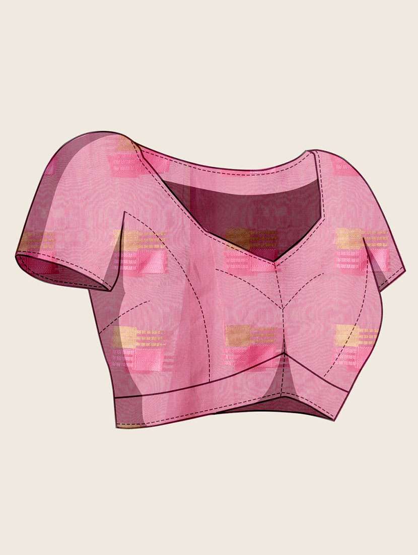 women self design bordered saree with blouse - 22001318 -  Standard Image - 4