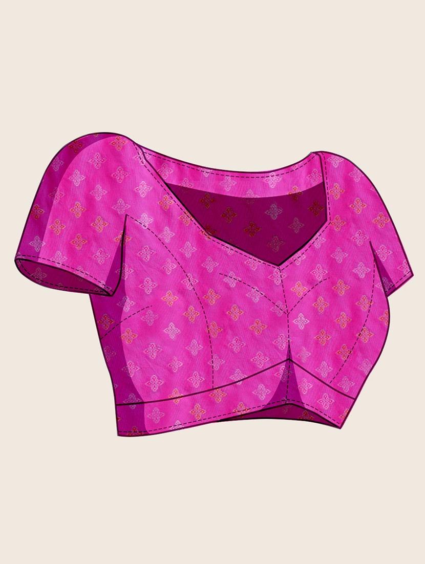 women self design patola saree with blouse - 22001324 - Standard Image - 4