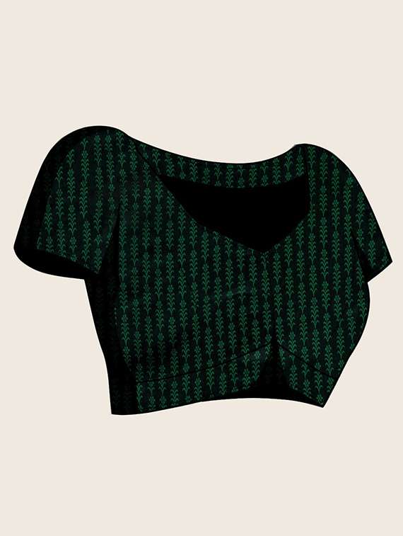 women self design banarasi saree with blouse - 22001367 -  Standard Image - 6