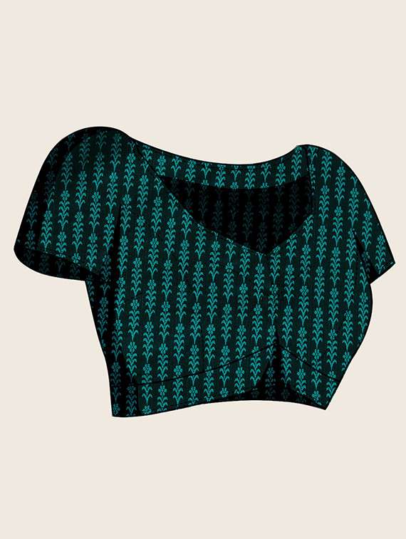 women self design banarasi saree with blouse - 22001370 -  Standard Image - 6