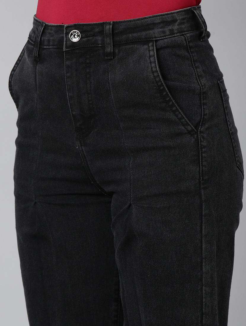 women washed mid rise mom fit jean - 22001875 - Standard Image - 6