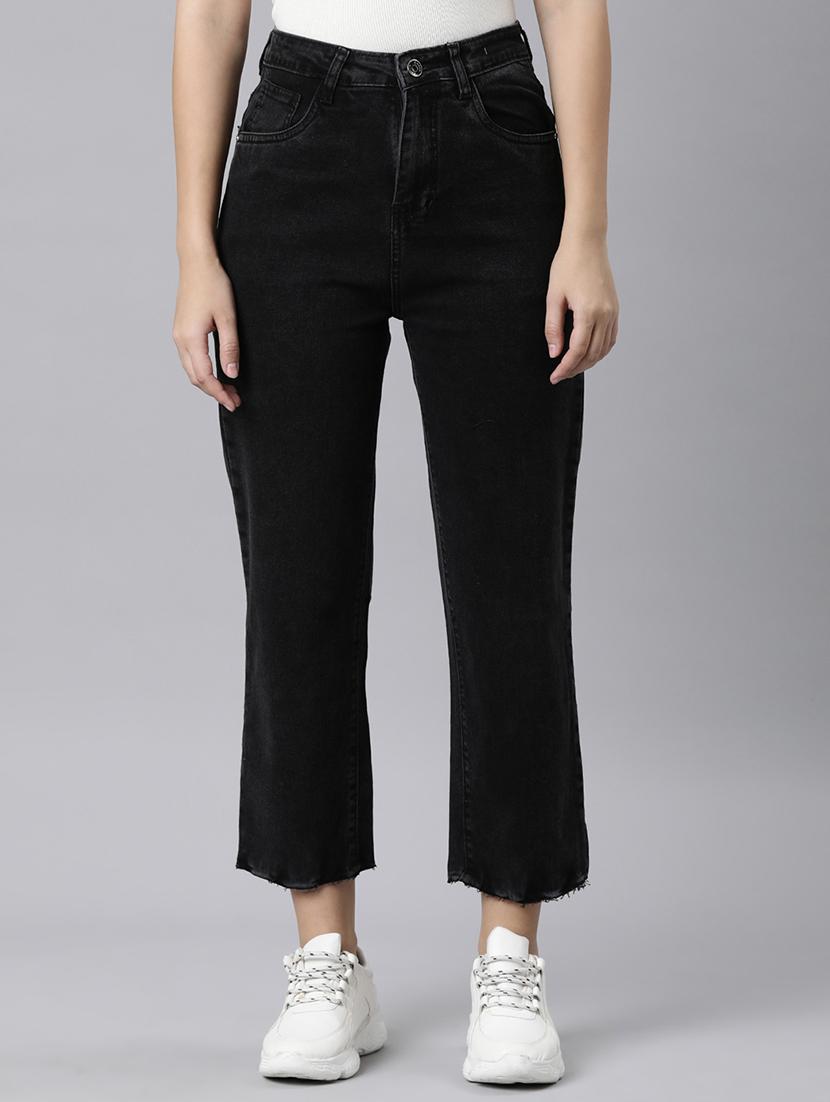 women washed mid rise mom fit jean - 22001880 -  Standard Image - 1