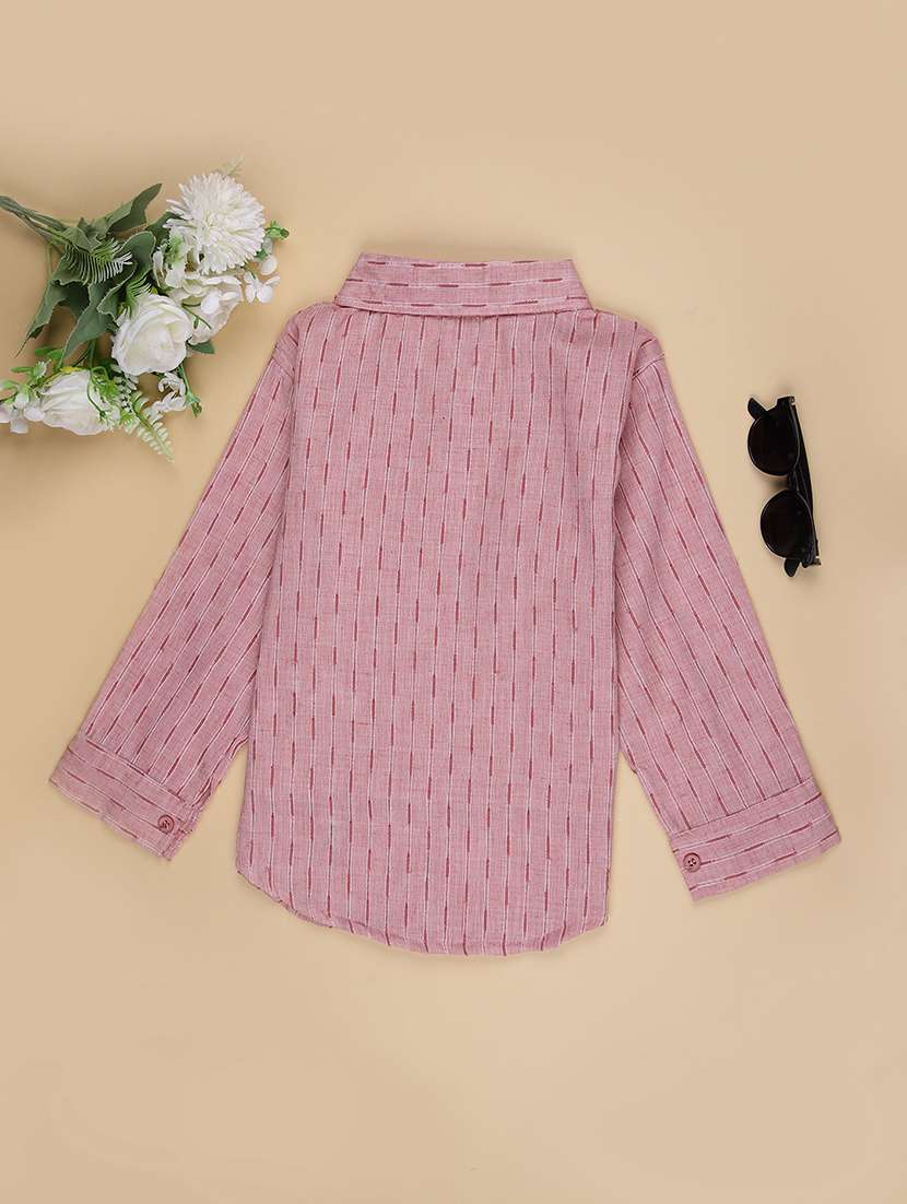 girls self design long sleeve shirt - 22002026 -  Standard Image - 1