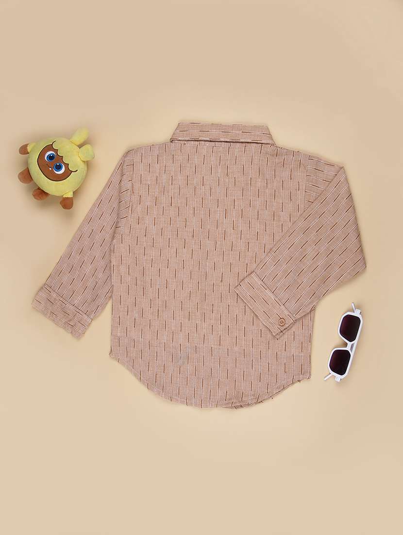 girls self design three quarter sleeve top - 22002028 -  Standard Image - 1