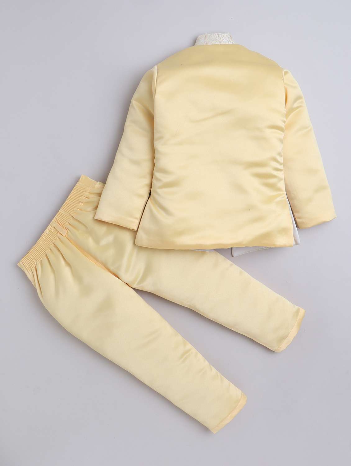 boys self designed long sleeve blazer and trouser set - 22002426 -  Standard Image - 4