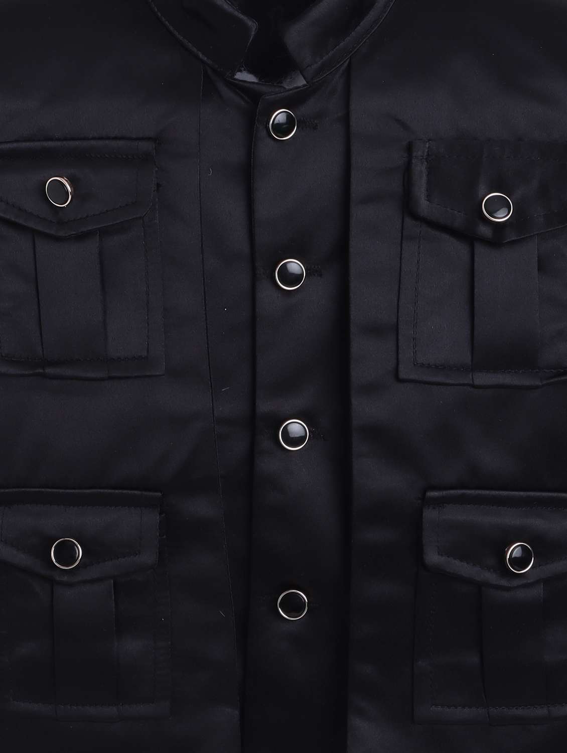 boys solid long sleeve blazer and trouser set - 22002430 -  Standard Image - 4