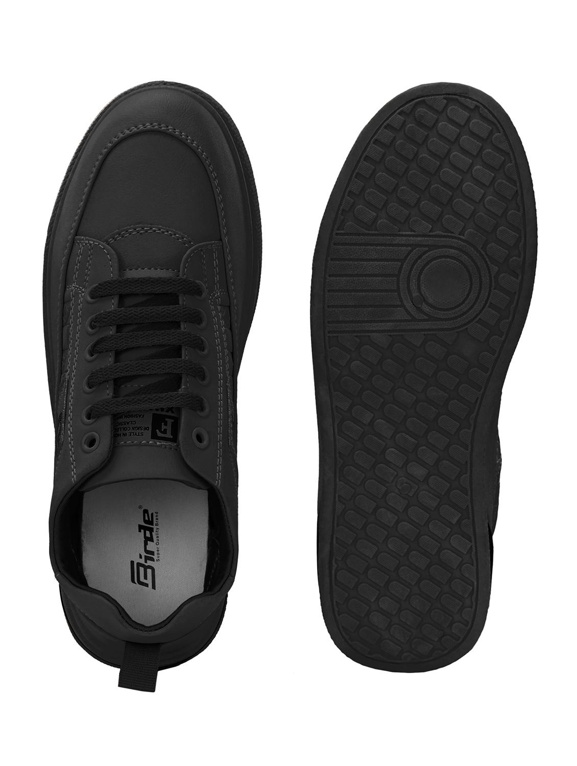 men black lace-up sneaker - 22002463 - Standard Image - 4