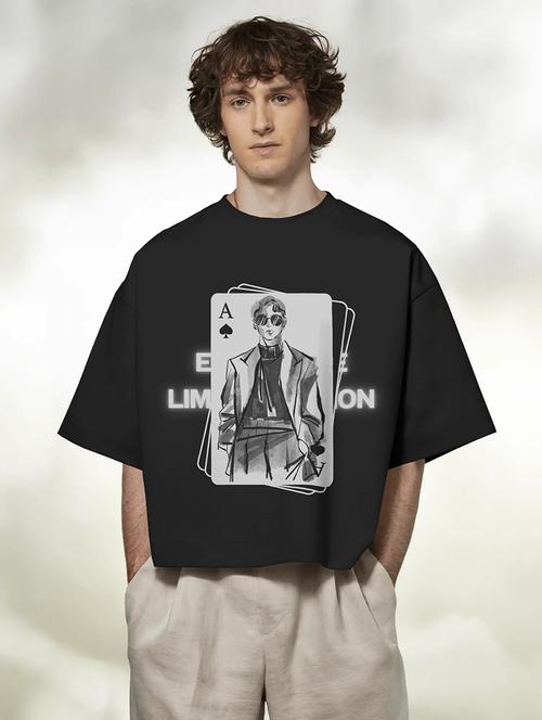 men printed short sleeve oversized t-shirt - 22002516 - Standard Image - 0