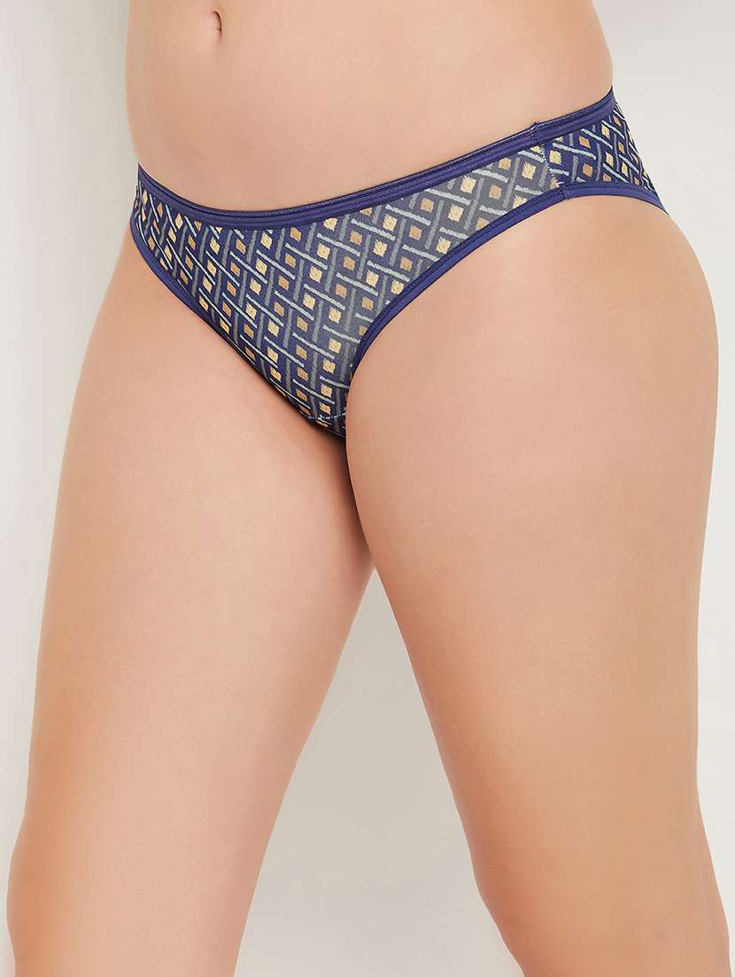 women printed low rise bikni panty - 22003072 -  Standard Image - 1