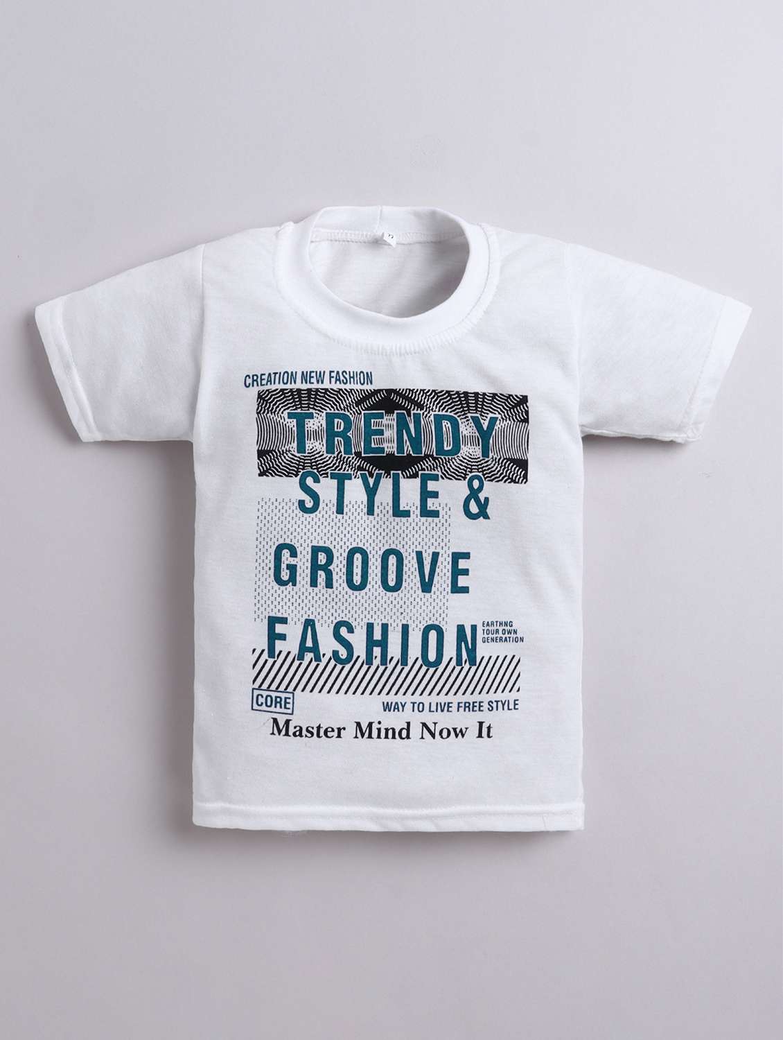 boys checkered shirt and trouser with t-shirt - 22003808 - Standard Image - 4