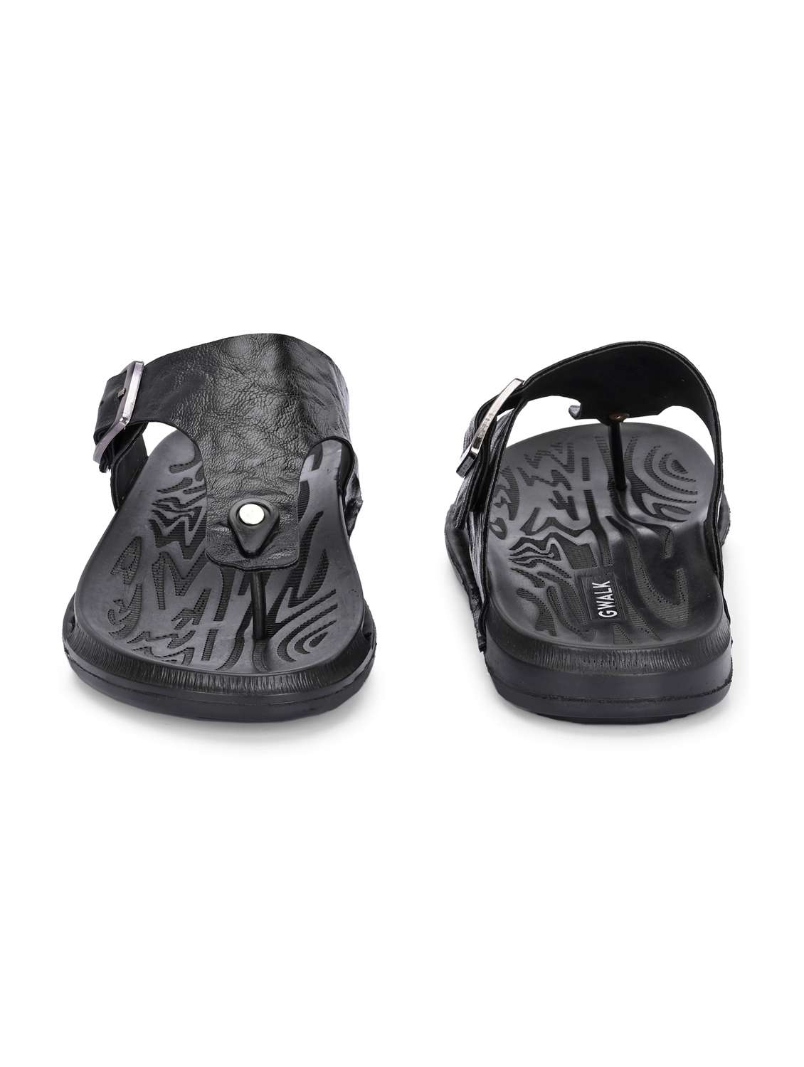 men black toe seperator sandal - 22003898 -  Standard Image - 4
