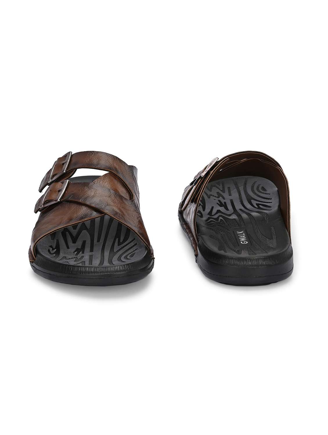men tan slip on sandal - 22003911 - Standard Image - 4