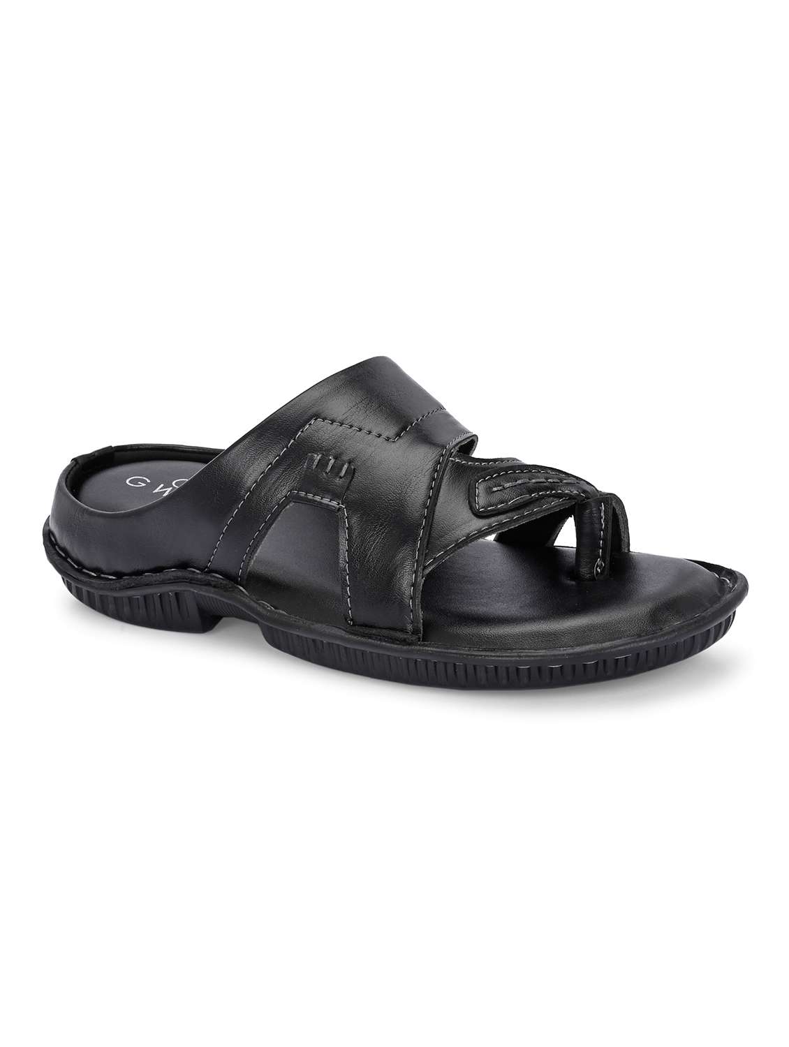 men solid toe separator sandal - 22003913 -  Standard Image - 1