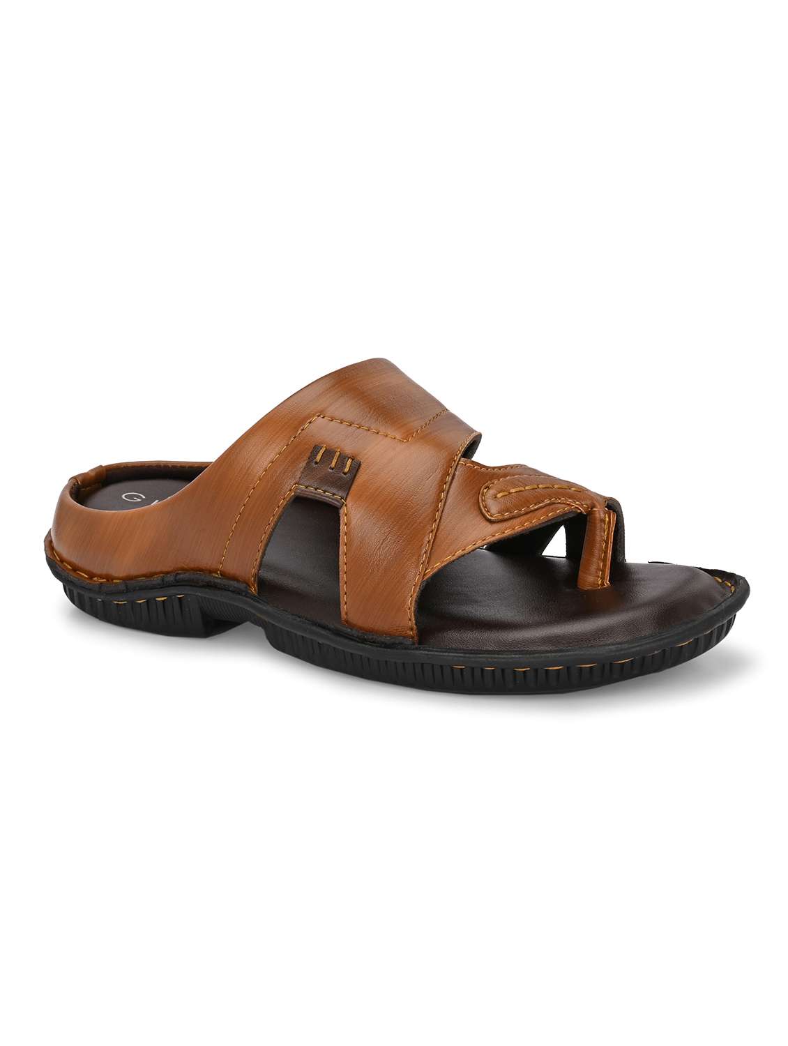 men solid toe separator sandal - 22003915 -  Standard Image - 1