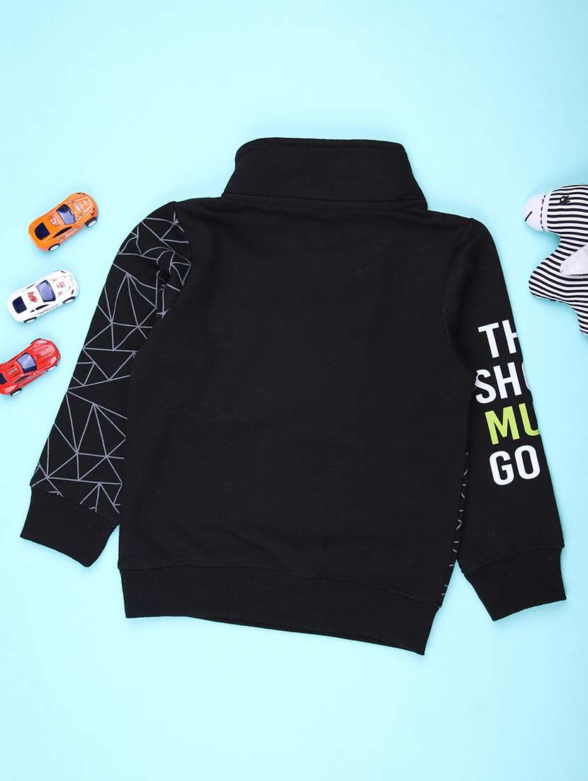 boys printed long sleeve sweatshirt - 22004209 -  Standard Image - 1