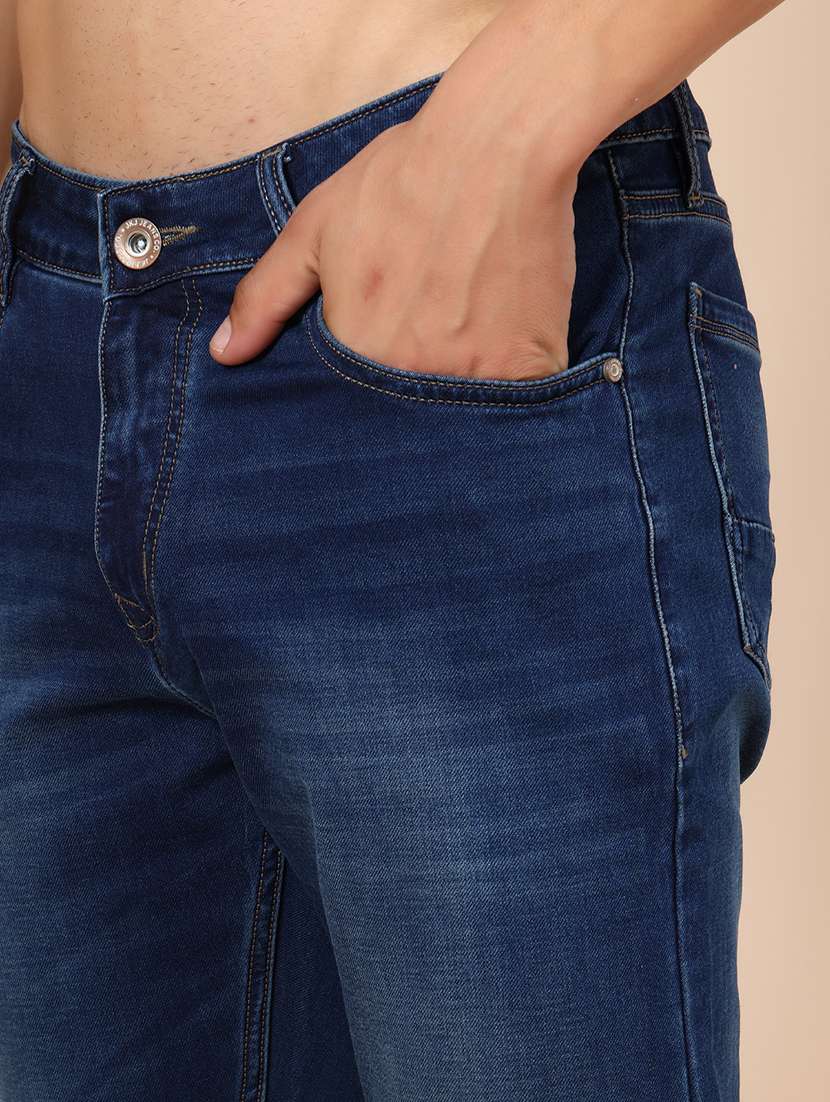 men washed mid rise full length jean - 22004217 -  Standard Image - 4