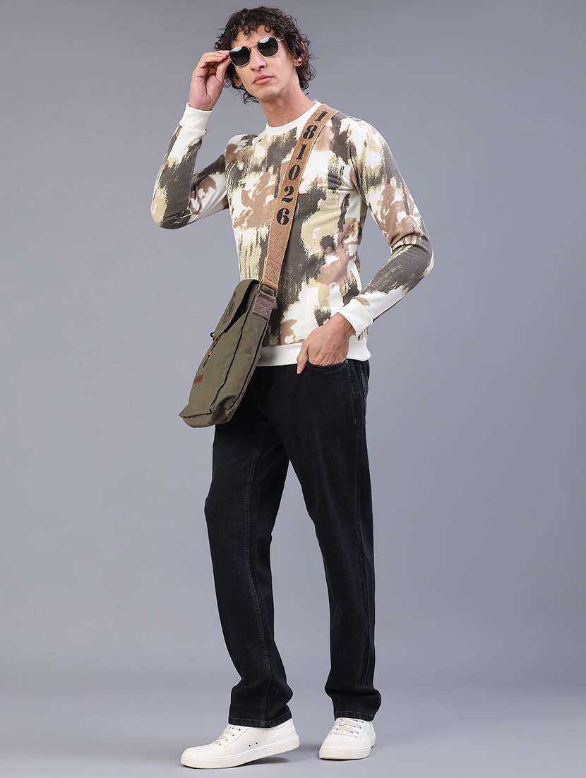 men black cotton jean - 22004279 -  Standard Image - 4