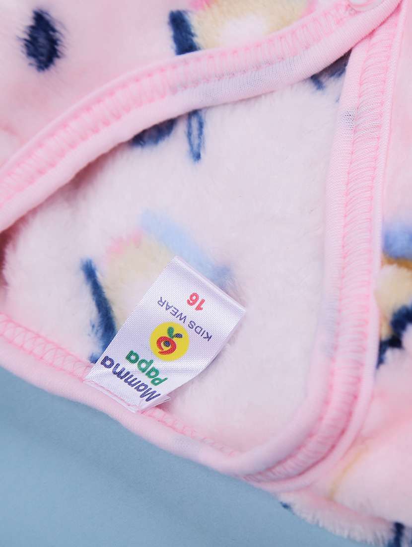 girls printed winterwear full length set - 22004330 -  Standard Image - 4