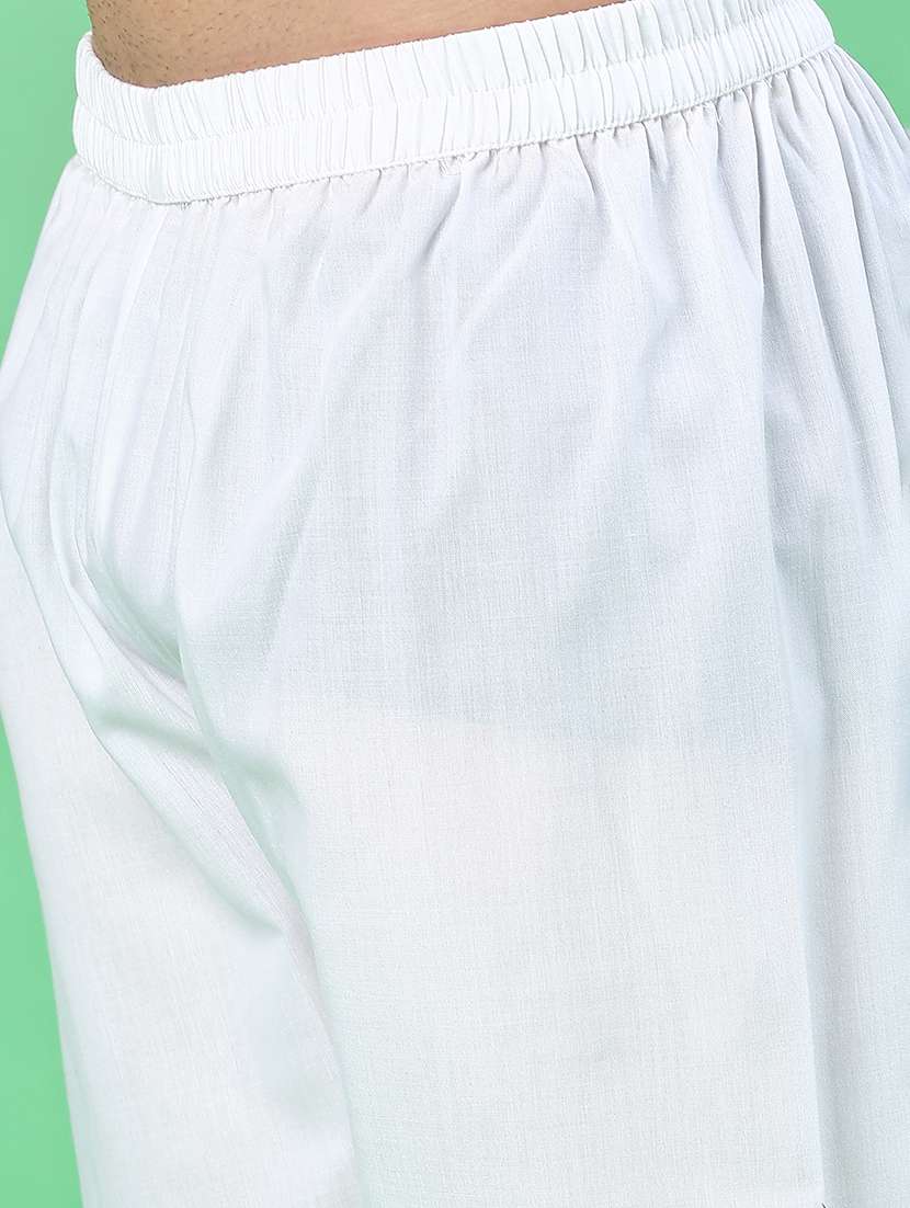 men long sleeve kurta and pyjama set - 22005048 -  Standard Image - 4